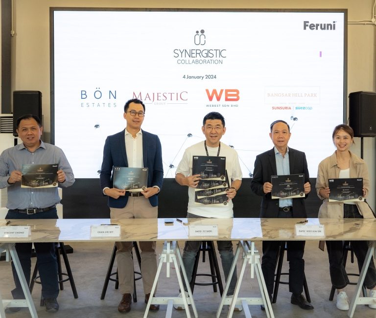 Feruni jalin kerjasama strategik dengan empat pemaju hartanah feruni