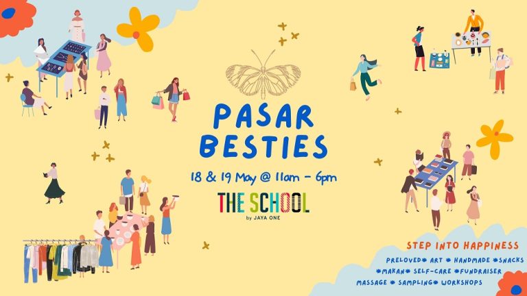 Pasar Besties Bazaar: The Butterfly Project’s initiative promoting the first step to happiness pasar besties